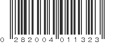 UPC 282004011323