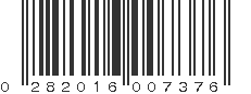 UPC 282016007376