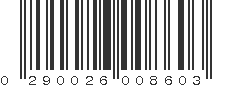 UPC 290026008603