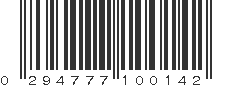 UPC 294777100142