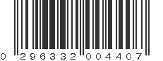 UPC 296332004407