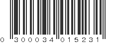 UPC 300034015231