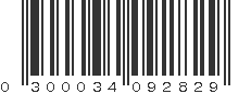 UPC 300034092829