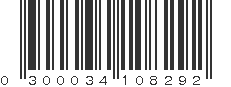 UPC 300034108292