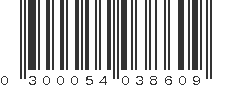 UPC 300054038609