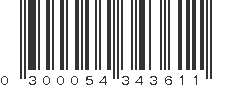 UPC 300054343611