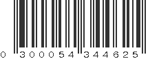 UPC 300054344625