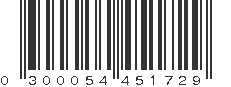 UPC 300054451729