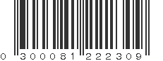 UPC 300081222309