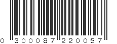 UPC 300087220057