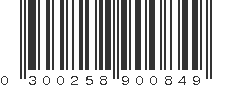 UPC 300258900849