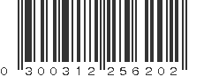 UPC 300312256202