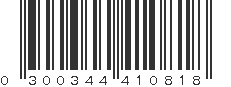 UPC 300344410818