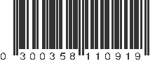 UPC 300358110919