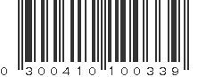 UPC 300410100339