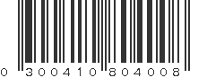 UPC 300410804008