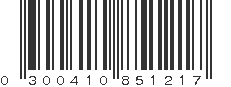 UPC 300410851217