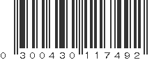 UPC 300430117492