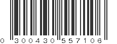 UPC 300430557106