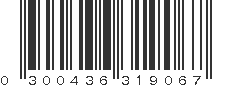 UPC 300436319067