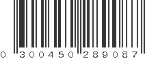 UPC 300450289087