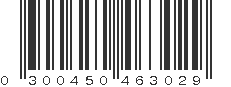 UPC 300450463029