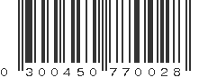 UPC 300450770028