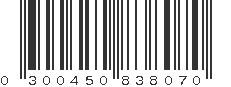 UPC 300450838070