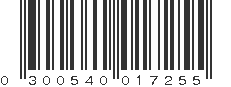 UPC 300540017255