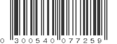 UPC 300540077259