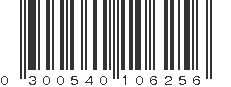 UPC 300540106256