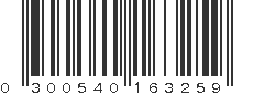 UPC 300540163259