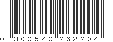 UPC 300540262204