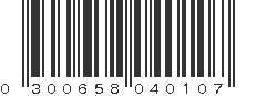 UPC 300658040107