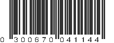 UPC 300670041144