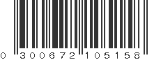 UPC 300672105158