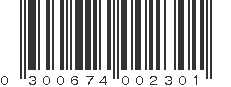 UPC 300674002301