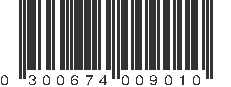 UPC 300674009010