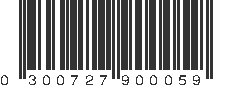 UPC 300727900059