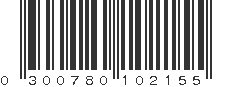 UPC 300780102155