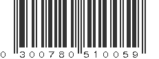 UPC 300780510059