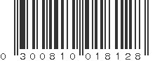 UPC 300810018128