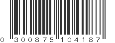 UPC 300875104187