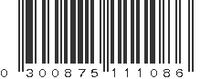 UPC 300875111086