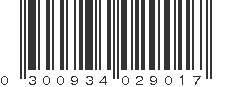 UPC 300934029017