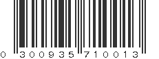 UPC 300935710013