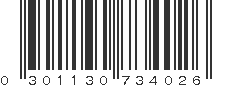 UPC 301130734026