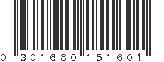 UPC 301680151601