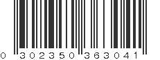 UPC 302350363041