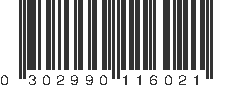 UPC 302990116021
